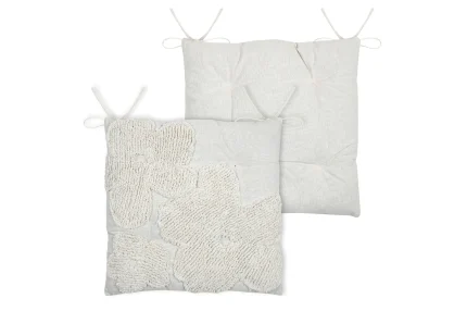 Pernă de scaun Balma 38X38 cm, culoare bej, 15% in 85% bumbac - imagine 2