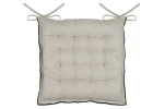Pernă de scaun Aline 38X38 cm, culoare natural, 19% in 81% bumbac