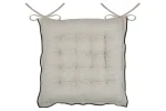 Pernă de scaun Aline 38X38 cm, culoare bej, 19% in 81% bumbac