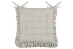 Pernă de scaun Aline 38X38 cm, culoare bej, 19% in 81% bumbac