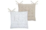 Pernă de scaun Nova 38X38 cm, culoare natural, 45% poliester 55% bumbac - imagine 2
