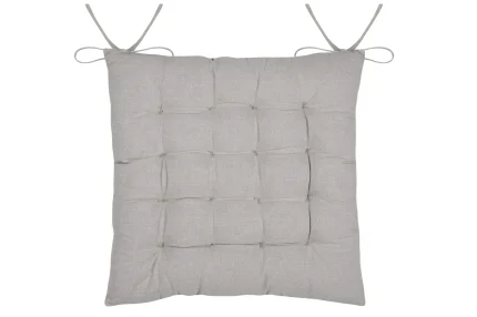 Pernă de scaun Printemps 38X38 cm, culoare natural, 45% poliester 55% bumbac - imagine 3