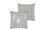 Pernă de scaun Printemps 38X38 cm, culoare natural, 45% poliester 55% bumbac - imagine 2
