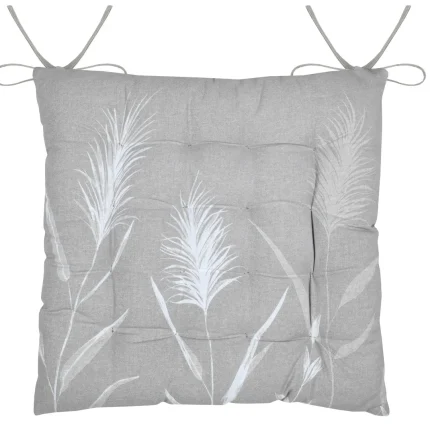 Pernă de scaun Printemps 38X38 cm, culoare natural, 45% poliester 55% bumbac