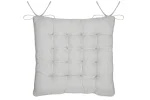 Pernă de scaun Josephine 38X38 cm, culoare bej, 45% poliester 55% bumbac - imagine 3