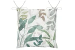 Pernă de scaun Ombrage 38X38 cm, culoare verde, 45% poliester 55% bumbac