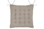 Pernă de scaun Oriana 38X38 cm, culoare natural, 45% poliester 55% bumbac - imagine 3