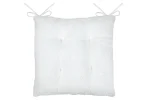Pernă de scaun Cosylife 38X38 cm, culoare crem, 100% poliester - imagine 3
