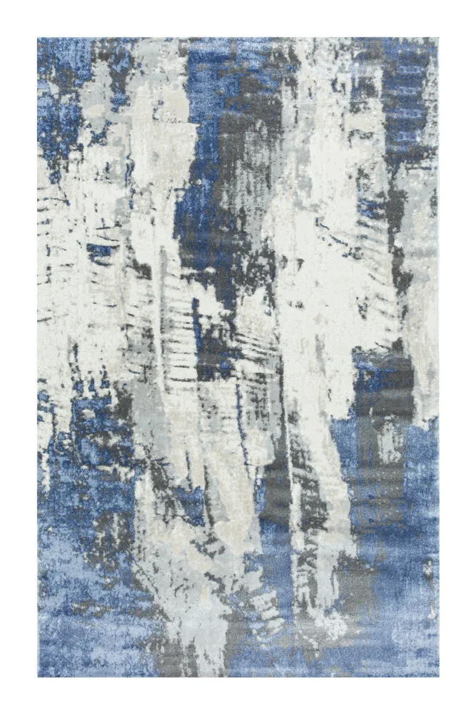 LUXENA-04124-GREY-GOLD-Covor-19 Covor cauciucat LUXENA 04124A Gri / Auriu - imagine 1