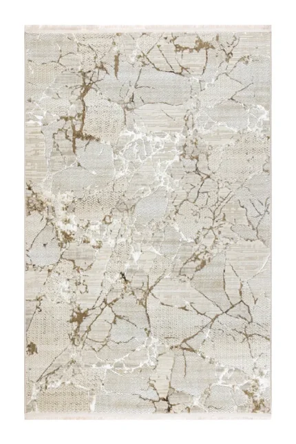 Covor living NOVA LUX 53388B Bej deschis / Crem - imagine 2