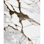 Covor living AURA LUX 53472A Maro / Alb