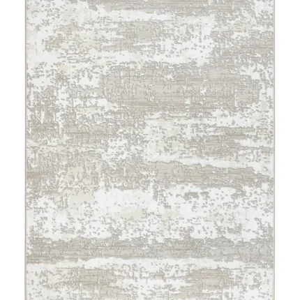 Covor living NOVA LUX 53187B Alb / Crem