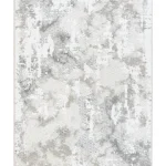 Covor living NOVA LUX 53140B Gri / Alb