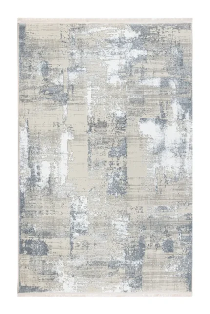Covor living NOVA LUX 53292B Gri / Alb - imagine 2