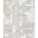 Covor living NOVA LUX 53292B Alb / Crem