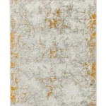 Covor living Rose 38724A Auriu/Bej