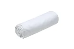 Cearșaf cu elastic Elysee 90X190 cm, culoare alb, 100% bumbac OEKO TEX