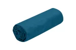 Cearșaf cu elastic Eden 180X200 cm, culoare verde petrol, 100% bumbac OEKO TEX