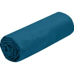 Cearșaf cu elastic Eden 180X200 cm, culoare verde petrol, 100% bumbac OEKO TEX