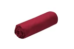 Cearșaf cu elastic Elysee 180X200 cm, culoare Roșu, 100% bumbac OEKO TEX