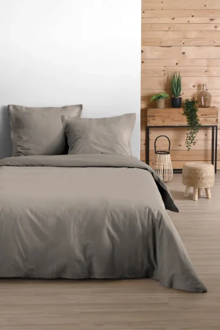 Cearșaf cu elastic Eden 180X200 cm, culoare in, 100% bumbac OEKO TEX - imagine 2
