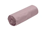Cearșaf cu elastic Eden 180X200 cm, culoare roz pudră, 100% bumbac OEKO TEX