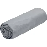 Cearșaf cu elastic Eden 180X200 cm, culoare gri, 100% bumbac OEKO TEX