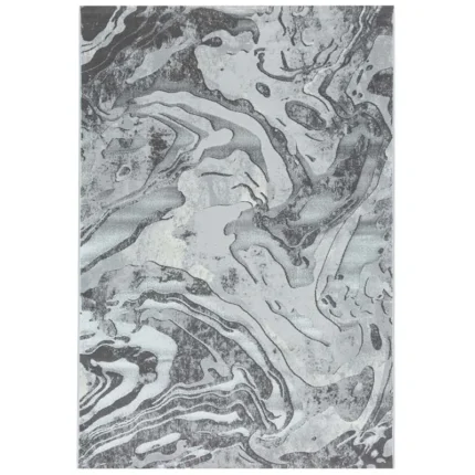 Covor Modern EFES cod: G6262 Gri - imagine 2