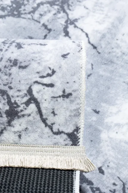 Rolă covor cauciucat LUXENA 01446E Gri deschis / Gri - imagine 2