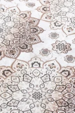 Rolă covor cauciucat LUXENA 01604A Bej / Maro - imagine 6