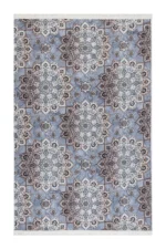 Covor cauciucat LUXENA 01604A Gri / Gri