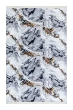 Rolă covor cauciucat LUXENA 02709A Gri închis / Bej