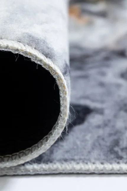 Rolă covor cauciucat LUXENA 02709A Gri închis / Bej - imagine 3