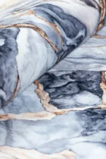 Covor cauciucat LUXENA 03201A Gri / Maro - imagine 4