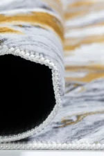 Covor cauciucat LUXENA 03279B Gri / Auriu - imagine 3