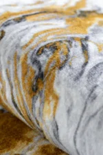 Covor cauciucat LUXENA 03279B Gri / Auriu - imagine 4