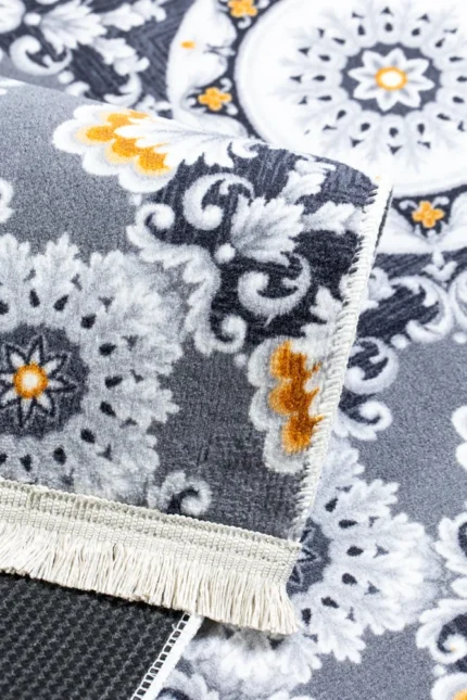 Covor cauciucat LUXENA 04106A Gri / Gri - imagine 2