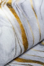 Covor cauciucat LUXENA 04124A Gri / Auriu - imagine 4