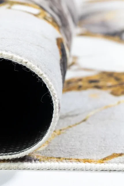 Covor cauciucat LUXENA 04139A Bej / Auriu - imagine 3