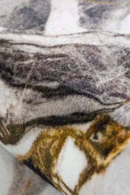 Covor cauciucat LUXENA 04139A Bej / Auriu - imagine 4