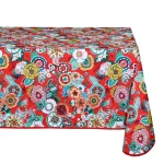Față de masă Gipsy 140X240 cm, culoare roșu, 100% poliester
