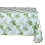 Față de masă Palmira 140X240 cm, culoare verde, 100% poliester