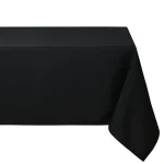 Față de masă Nelson 145X300 cm, culoare negru, 100% poliester