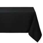 Față de masă Nelson 145X200 cm, culoare negru, 100% poliester