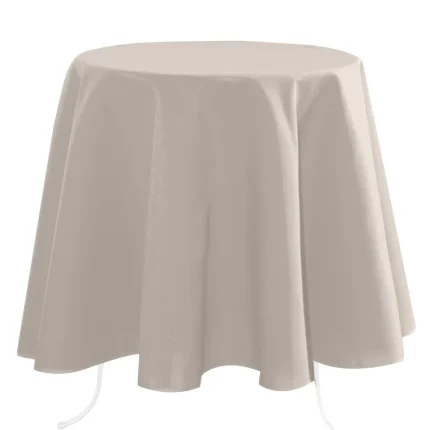 Față de masă Nelson 180 Cm Diametru, culoare in, 100% poliester
