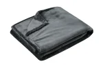 Pătură Doudou 130X160 cm, culoare Antracit, 100% poliester - imagine 2