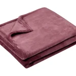 Pătură Doudou 130X160 cm, culoare Lila, 100% poliester