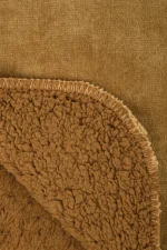 Pătură Michigan 130X160 cm, culoare Cappuccino, 100% poliester - imagine 2