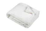 Pătură Columbia 130X160 cm, culoare Crem, 100% poliester - imagine 3