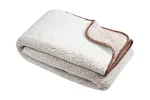 Pătură Winston 130X160 cm, culoare Natural, 100% poliester - imagine 3